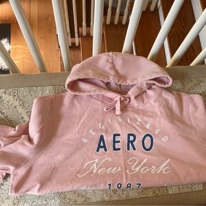 Aeropostale Hoodie XXL Light Pink